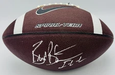BRET BIELEMA SIGNED OFFICIAL SIZE NIKE FOOTBALL ILLINOIS FIGHTING ILLINI BAS J75