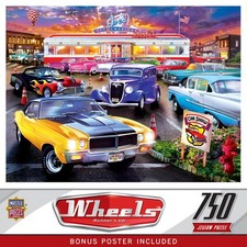 MasterPieces - Wheels - Runner's Up 750 Piece Jigsaw Puzzle