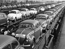 1956 Volkswagen 3 Million Factory Photo 232-k