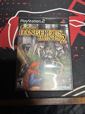 Cabela's Dangerous Hunts 2 PS2 with manual