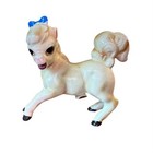 New ListingJosef Originals Horses Shetland Pony Foal White Tail Mane Blue Bow Sticker