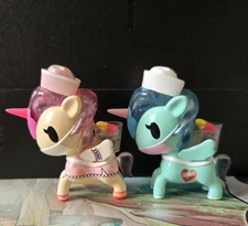Tokidoki Unicorno Secret Chaser/standard Duo Set Lovey Nurse Pink- U.S. Seller