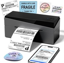 Bluetooth Thermal Label Printer 4x6 Printer or Shipping Label USPS FedEx UPS