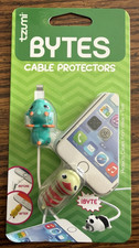 Tzumi Light Universal Bytes Cable Protectors~Dragon & Lizard~New