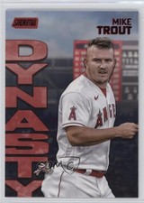 2022 Topps Stadium Club Dynasty and Destiny Red Mike Trout #2A 17wy