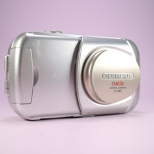 Olympus Digital Camera Camedia D-395 2.0MP Silver Tested