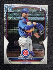 2023 Bowman Chrome #BCP-219 Adan Sanchez Prospects Mojo Refractor Chicago Cubs