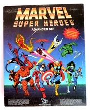 Marvel Super Heroes Official Game Advanced Set #6871, NOT Complete Box FN