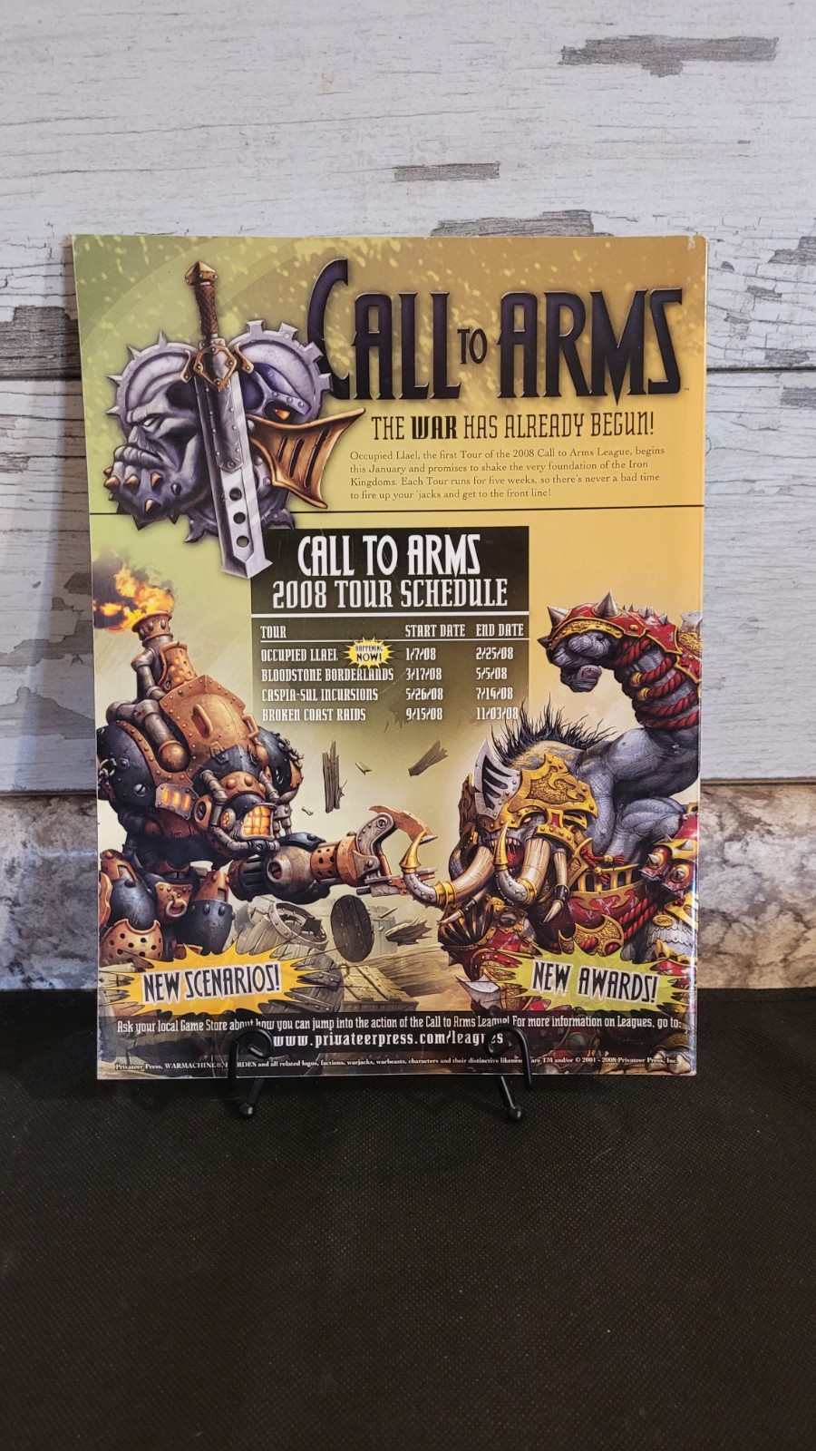 Privateer Press No Quarter Magazine: (Issue #16) January 2008 WarMachine