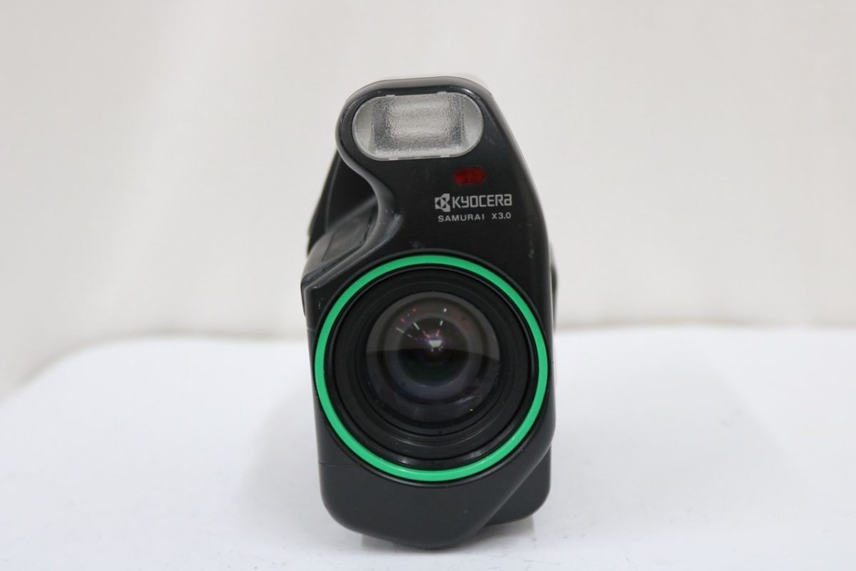 Kyocera Yashica SAMURAI x3.0 Black Green Half Frame Film Camera