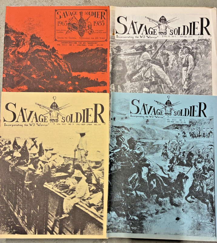 Savage & Soldier Savage Magazines  Seventeen different issues