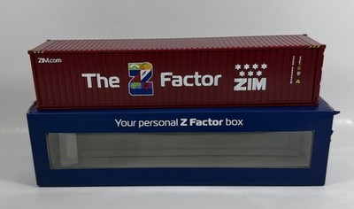 Atlas O Scale ZIM (Z Factor) Train Intermodal Container