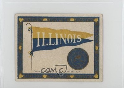 1910 Murad Cigarettes College Series T51 2nd Edition University of Illinois 0n8