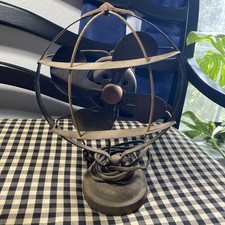 Antique Emerson Seagull Desktop Fan Vintage 1930s 11