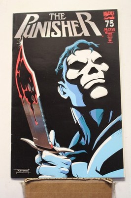 PUNISHER #75 (1993) NEWSSTAND, Foil Enhanced Cover, Simon Bisely, Marvel Comics