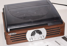 Jensen JTA-222 Record Player 3-Speed Stereo Turntable - Working