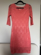 Women’s Coral Lace Dress Size 10