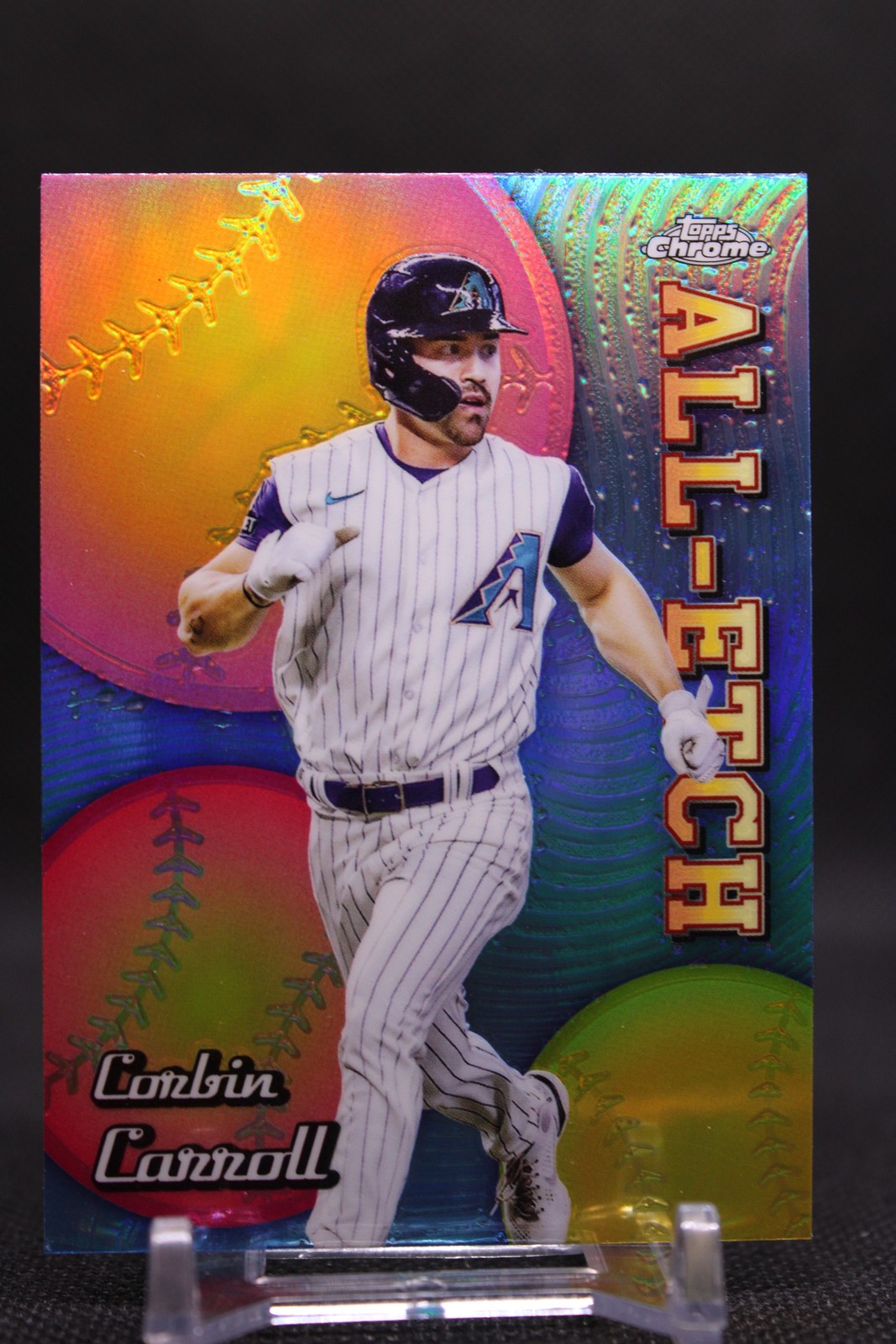 Corbin Carroll #CAE-15 2024 Topps Chrome Chrome All-Etch Arizona Diamondbacks