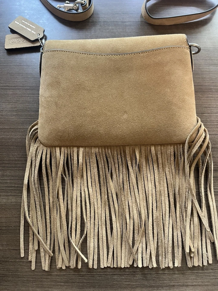 Bolsa com franjas Coach 1964 - Imagem 2 de 4