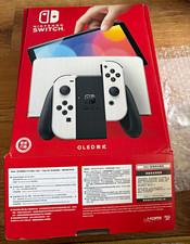 Nintendo Switch OLED Model Console - White/Black, 64GB, OLED Screen, HDMI