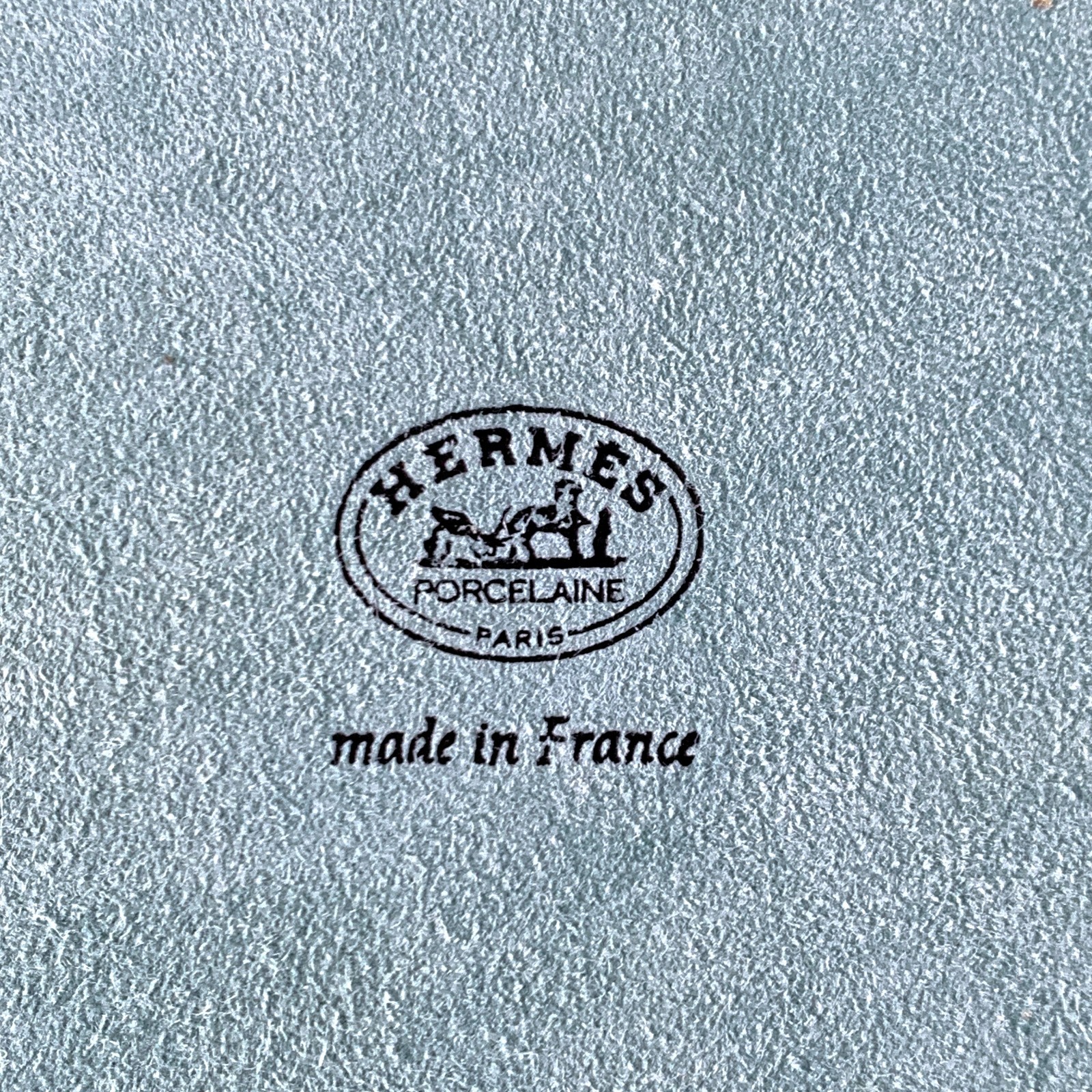 Vintage Hermes Paris Cigar Ashtray Change Tray Le Jardin des Papillons with Case thumbnail 10