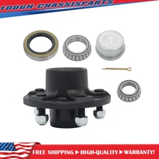 Trailer Idler Hub 5 Lug 5 x 4 3/4" Bolt Circle For 3500 lbs Axle(5 pieces/set)