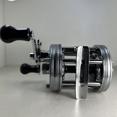 Abu Garcia Ambassadeur 6500C Silver Fishing Reel with Mirror