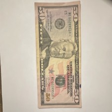 US $50 Federal Reserve Note ME00289510 Circulated Ulysses S. Grant Banknote