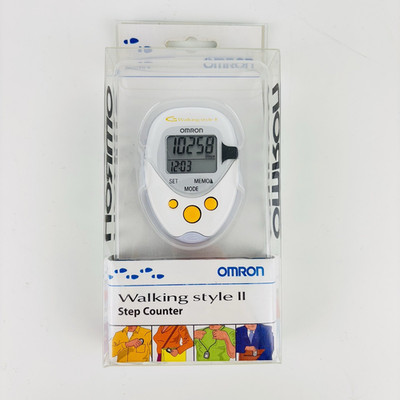 Omron Walking Style II 2 Schrittzähler Step Counter Kalorienzähler Weiß Neu OVP