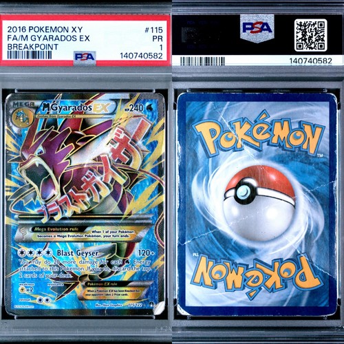M Gyarados-EX graded PSA 1 for sale on eBay