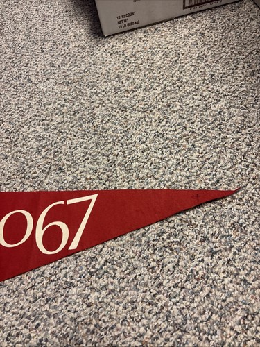 Vintage Expo 1967 Montreal Canada Souvenir Felt Pennant 25" - Picture 2 of 6