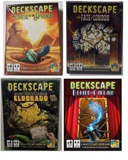 Deckscape Pocket Escape Room giochi di carte 1-6 giocatori NUOVI E MARINATI