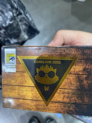 SDCC 2026 Dungeon Crawler Carl Loot Box Gold Crawl Con Box.                   