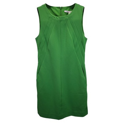 Ärmelloses Kleid Von Diane Von Furstenberg Aus Grünem Polyester Weiblich Grün 2