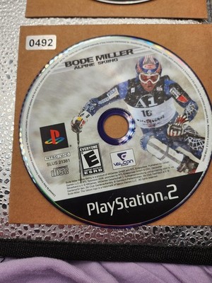 Bode Miller Alpine Skiing for PlayStation 2 PS2 Game Disc