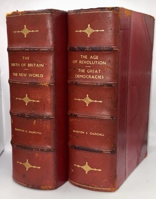 THE BIRTH OF BRITAIN / WINSTONS CHURCHILL THE AGE OF REVOLUTION.