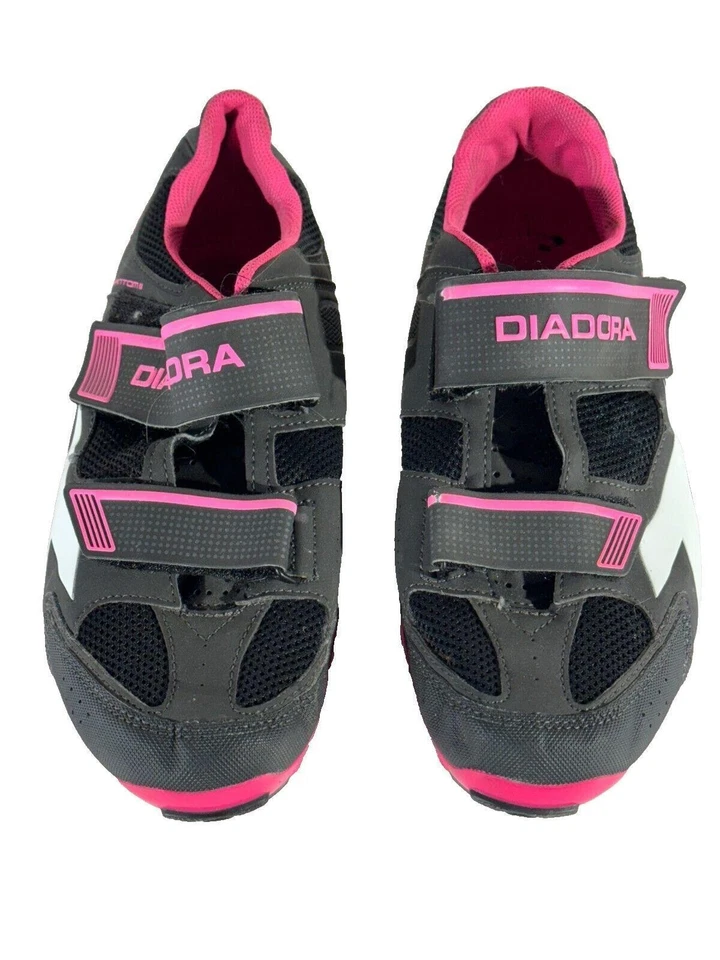 DIADORA X-Phantom Zapatos de Ciclismo MTB Botas de Bicicleta Damas EU41 US9.5 Mondo 255 cs198 Foto 3 de 4