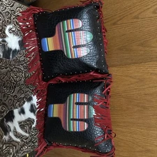 Hand Crafted Leather Pillows