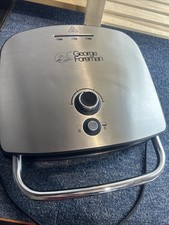 George Foreman 22160 Large Grill With Drip Tray Removable Grill Plates For Ease