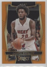 2016-17 Panini Select Concourse Orange Prizm /60 Justise Winslow #95 fm0