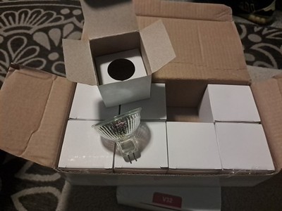 8 Stück Halogenstrahler GU5.3 20W 12V Leuchtmittel