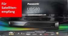 Panasonic DMR-UBS80, Festplattenrecorder für Satellit, Blu-ray-Disc Player, 4K