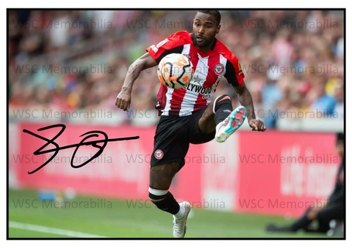 11011. Rico Henry Signed Pictures (A4 Prints) Brentford Walsall