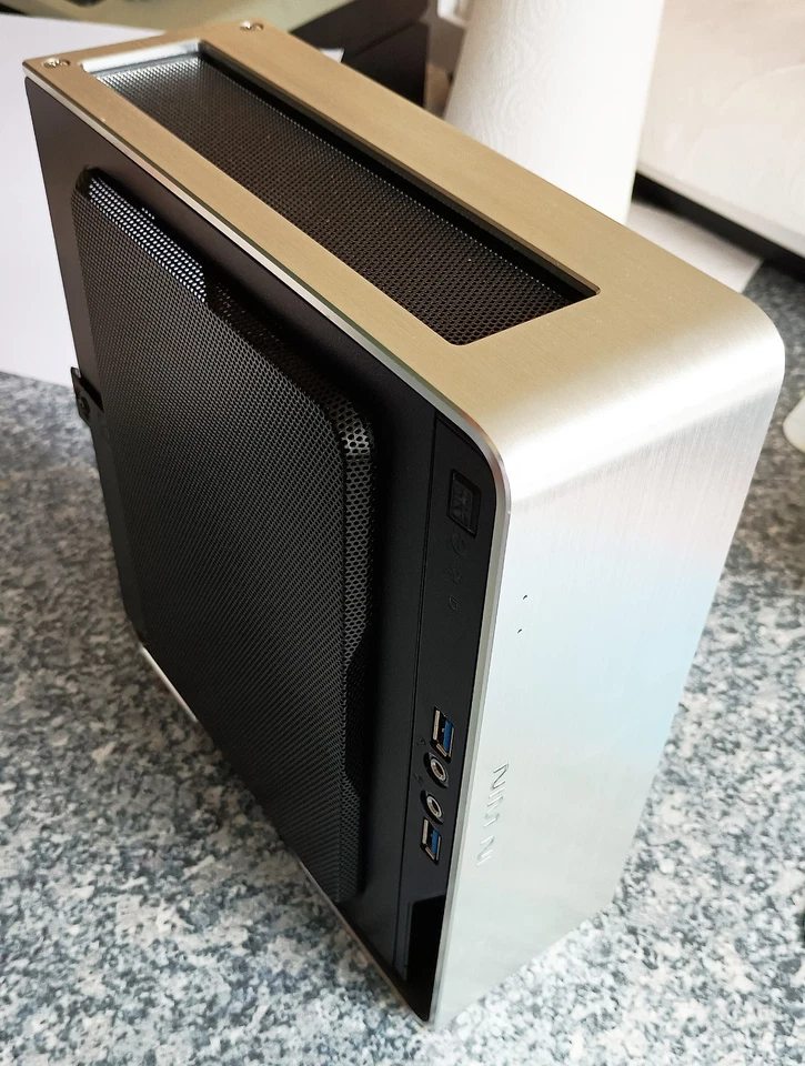 In Win Chopin | PC Gehäuse | Silber | Aluminium | Mini-ITX | Netzteil 150W - Bild 2 von 4
