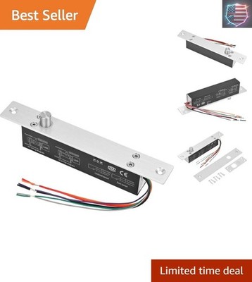 Electric Drop Bolt Lock Deadbolt Fail-Secure NO Mode 12V DC for Narrow Door A...