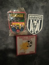 Toppe calcio vintage - Juventus, Firenze, calcio piccolo 1990 (lotto di 3)