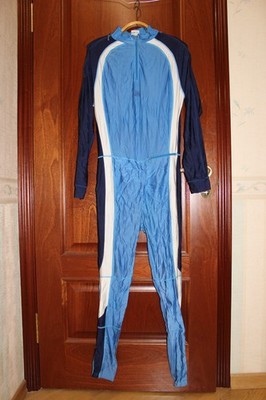 Vintage 1970-80's  Odlo Biathlon  Ski Suit Skinsuit - size L