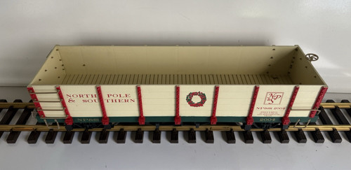 Góndola coche de Navidad Bachmann 93774 Polo Norte y Sur #2004 ruedas de metal, G | Condition: Used