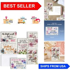 Floral Christian Greeting Cards - 60 Pack with Envelopes, 4x6 for All Occasions