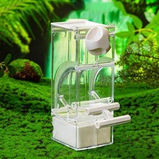 Automatic Bird Feeder Parakeet Treats  Container for Cockatiel Lovebirds